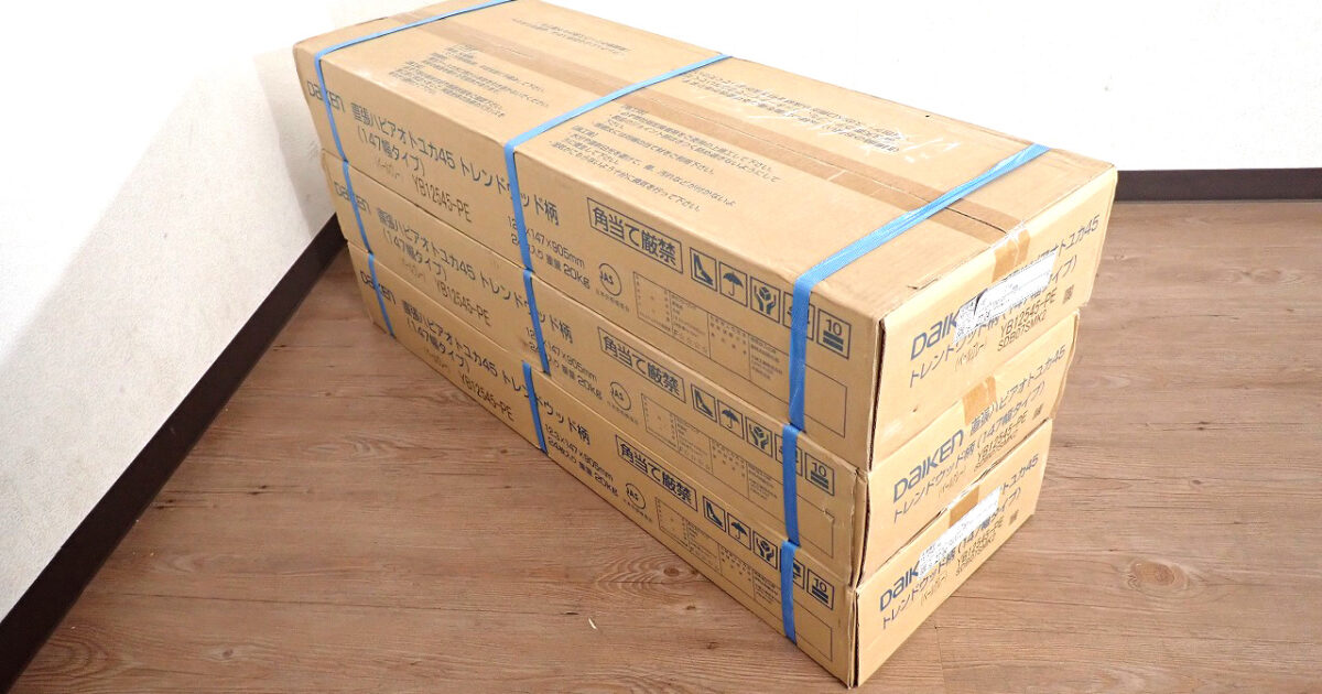 フローリング DAIKEN YB12545-PE 大建工業 147×905mm 24枚入 3ケース 6.19畳 トレンドウッド柄 ペールグレー 木目 床材 フロア