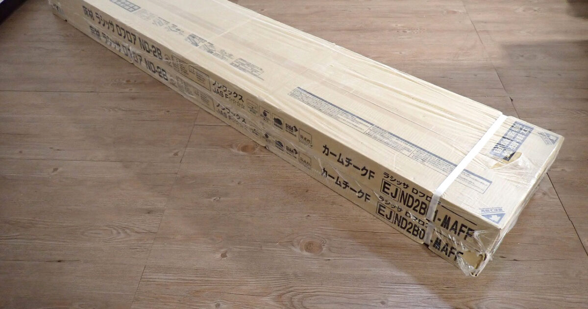 フローリング LIXIL EJND2B01-MAFF リクシル ラシッサDフロア 303×1818 6枚 2ケース 4.27畳 カームチーク ブラウン 木目 床材
