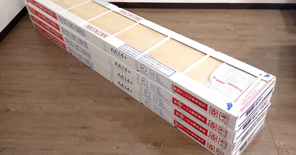 フローリング TOYOTEX AA14 東洋テックス ダイヤモンドフロアー 303×1818mm 6枚入 4ケース 8.54畳 マイルドチェリー 床材