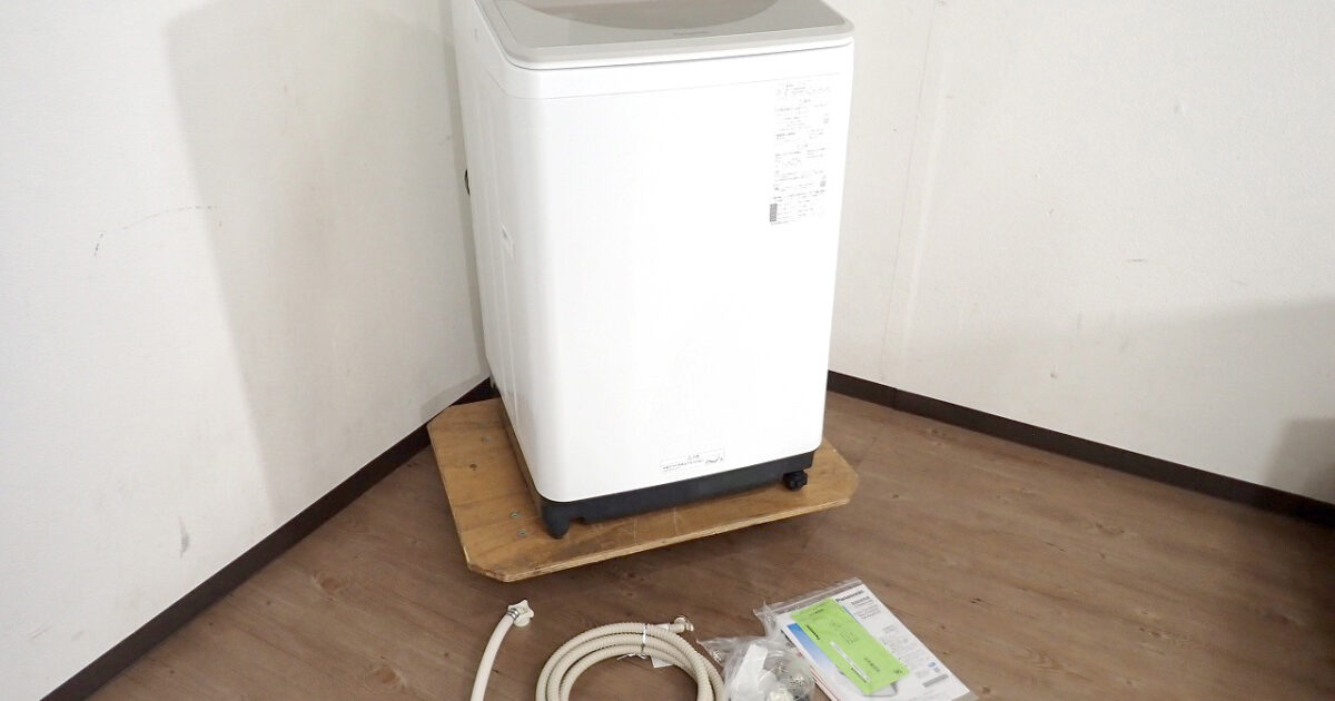 洗濯機 Panasonic NA-FA100H8 パナソニック 全自動電気洗濯機 100V 385W 10kg 泡洗浄 ホワイト 白 電化製品 家庭用