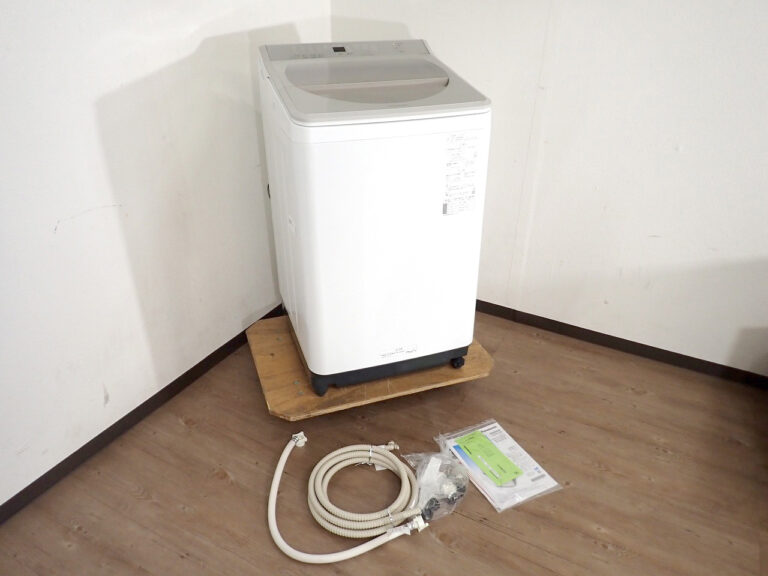 洗濯機 Panasonic NA-FA100H8 パナソニック 全自動電気洗濯機 100V 385W 10kg 泡洗浄 ホワイト 白 電化製品 家庭用