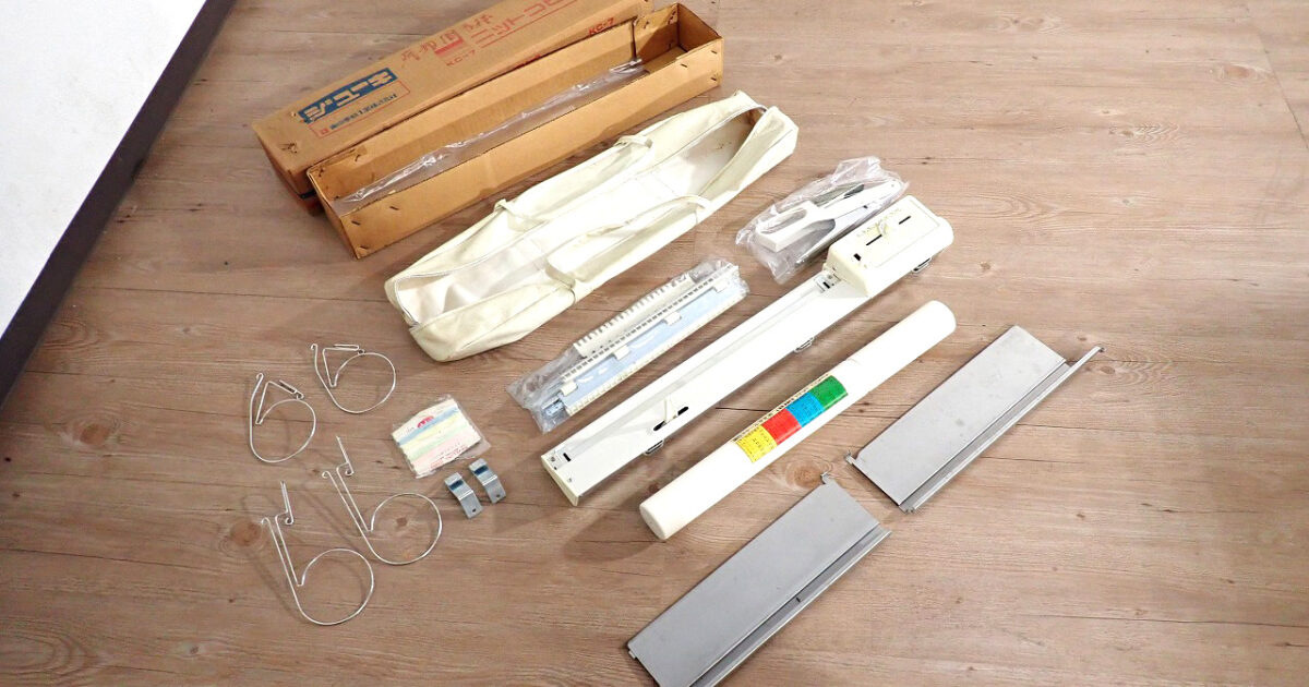 ニットコピー JUKI KC-7 ジューキ ハンドメイド ハンドクラフト 手芸 手工芸 ニット 毛糸 編み物 レトロ