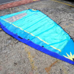 ウインドサーフィン セイル Gaastra RACEFOIL 7.2 ガストラ グリーン ブルー マリンレジャー ウォータースポーツ
