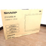 ハイビジョン液晶テレビ SHARP 2T-C24DE-W シャープ AQUOS アクオス 24型 24インチ Wチューナー 外付けHDD裏番組録画 省エネ ホワイト