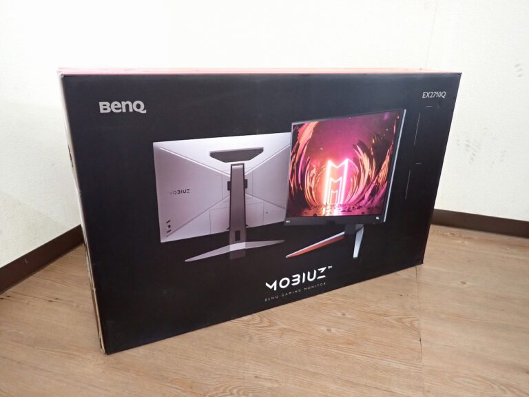 ゲーミングモニター BenQ EX2710Q-JP ベンキュー 27型 165Hz 1ms ウーハー スピーカー 高音質 高画質 PC ディスプレイ グレー