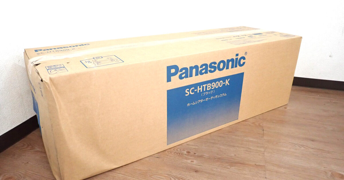 ホームシアターオーディオシステム Panasonic SC-HTB900-K パナソニック サウンドバー 3Dサラウンド ウーハー スピーカー