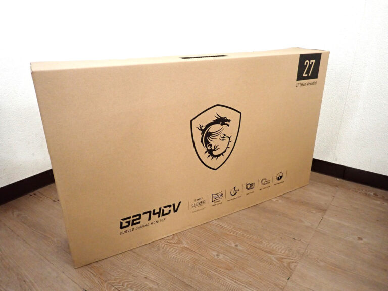 ゲーミングモニター MSI G274CV マイクロスター インターナショナル 27型 フルHD ディスプレイ 湾曲パネル HDMI DisplayPort ゲーム