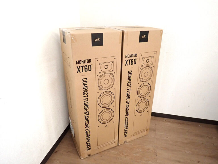 フロアステンディング・スピーカー ペア Polk MXT60 ポーク 2台 Monitor XT パッシブラジエーター ウーハー ブラック ホームシアター