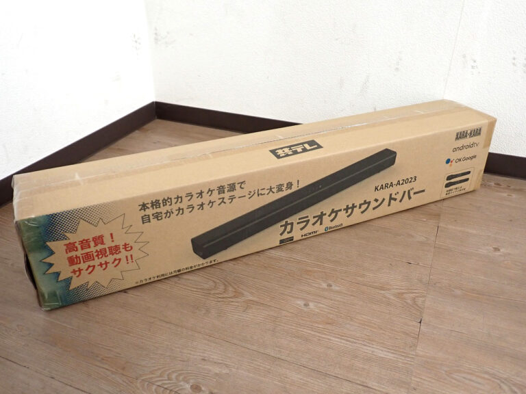 カラオケサウンドバー KYODO-TV KARA-A2023 共同テレビジョン KARA×KARA 家庭用 カラオケ ウーファー Bluetooth マイク付 高音質