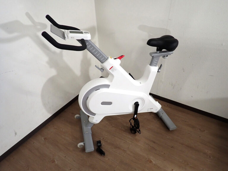 AI フィットネスバイク NEXGIM mg-061e ネクスジム インドアサイクリング ルームバイク ダイエット トレーニング ホワイト