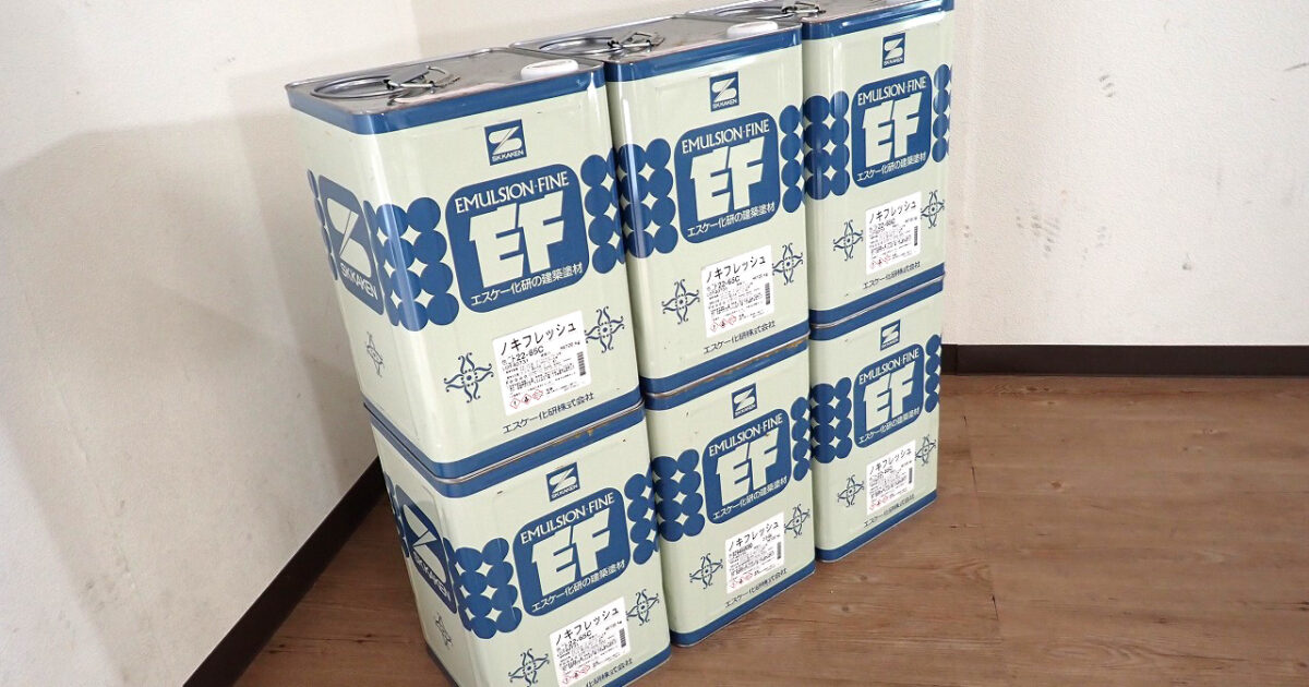 ノキフレッシュ SK エスケー化研 20kg×6個 計120kg 水性反応硬化形 軒天井用 色 22-65C バーボンベージュ 仕上塗料 建築塗材