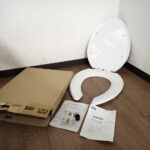 普通便座 LIXIL CF-5AE BW1 リクシル INAX イナックス フタ付 前割 大型サイズ アメージュ トイレ用品 住宅設備 ピュアホワイト