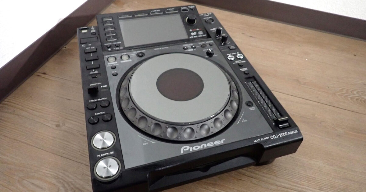 CDJプレイヤー Pioneer CDJ-2000NXS パイオニア プロDJ クラブ用 マルチプレーヤー Wi-Fi・USB接続対応 フルカラーLCDディスプレイ