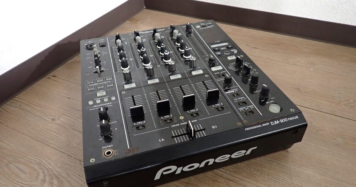 DJミキサー Pioneer DJM-900NXS パイオニア プロフェッショナルミキサー DJ クラブスタンダード 高音質 オーディオ 音響機器