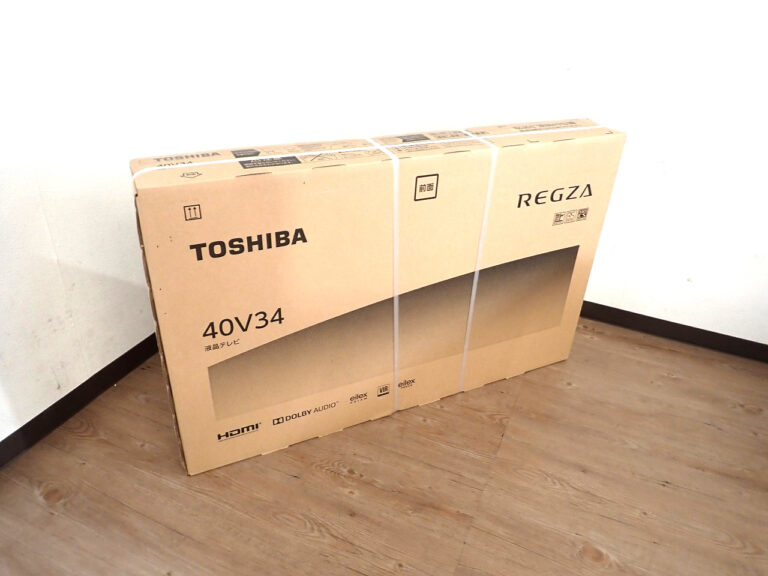 液晶テレビ TOSHIBA 40V34 東芝 REGZA レグザ 40型 フルHD ネット動画ビューティHD 高画質映像 ゲームモード 裏番組録画