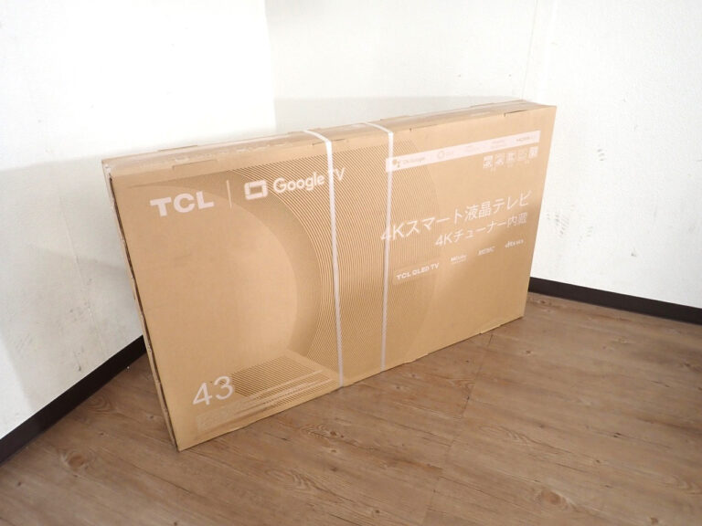 4Kスマート液晶テレビ TCL 43C645 ティーシーエル 43V型4Kチューナー内蔵 4K対応液晶テレビ 43インチ ゲーム YouTube