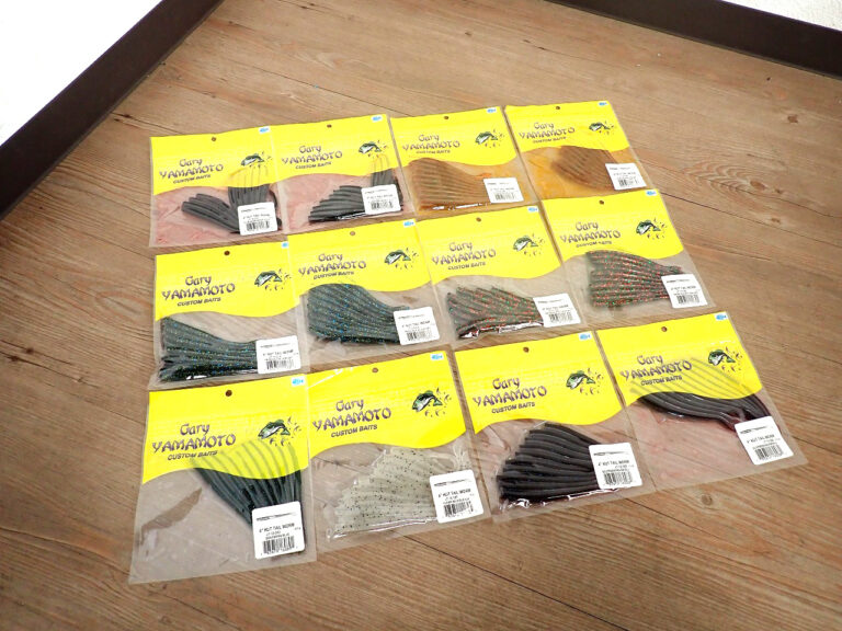 ワーム Gary Yamamoto KUT TAIL WORM ゲーリーヤマモト 12袋 カットテール J7-10 #231 #196 #214 #180 #187 #363 #390 4インチ