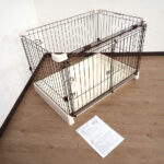 ペットサークル Richell もっとお掃除簡単ペットサークル90-60 リッチェル 90.5×62×61cm 超小型犬・小型犬用 ～8kg ケージ ダークブラウン