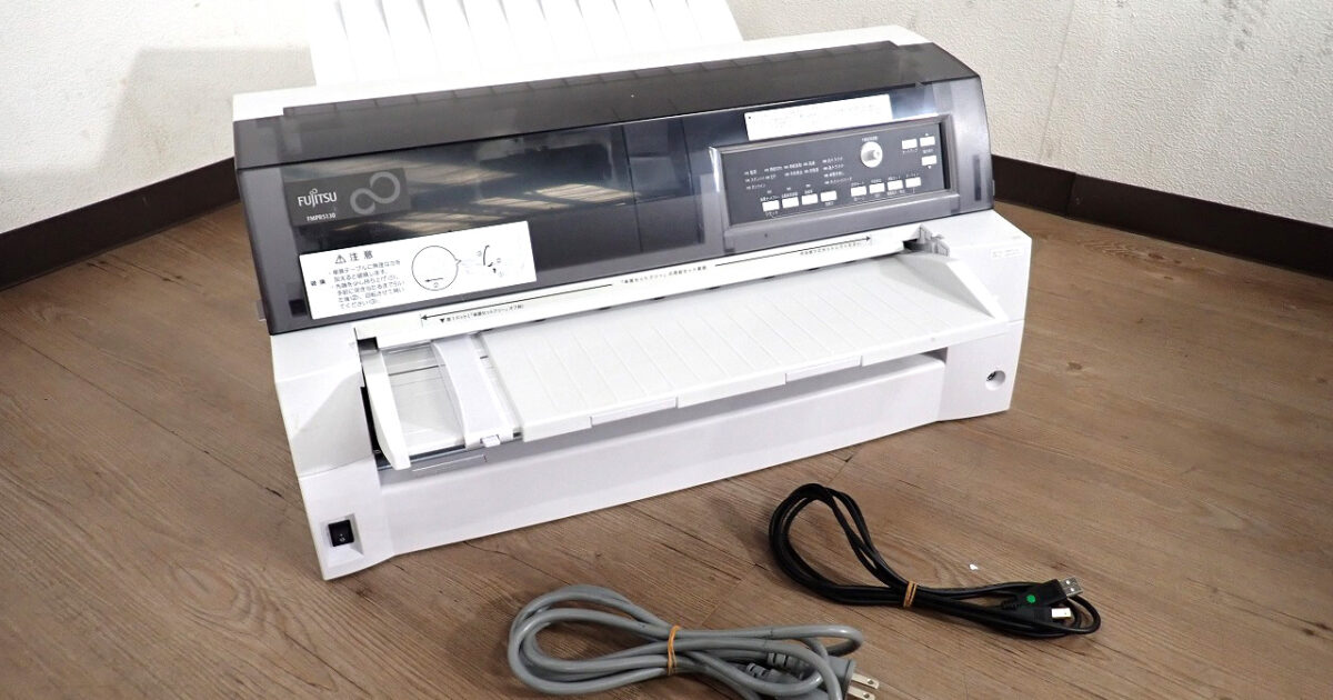 ドットインパクトプリンタ FUJITSU FMPR5130 富士通 FMPR5000シリーズ パラレル USB接続 136桁 最大 A3サイズ 本体 伝票