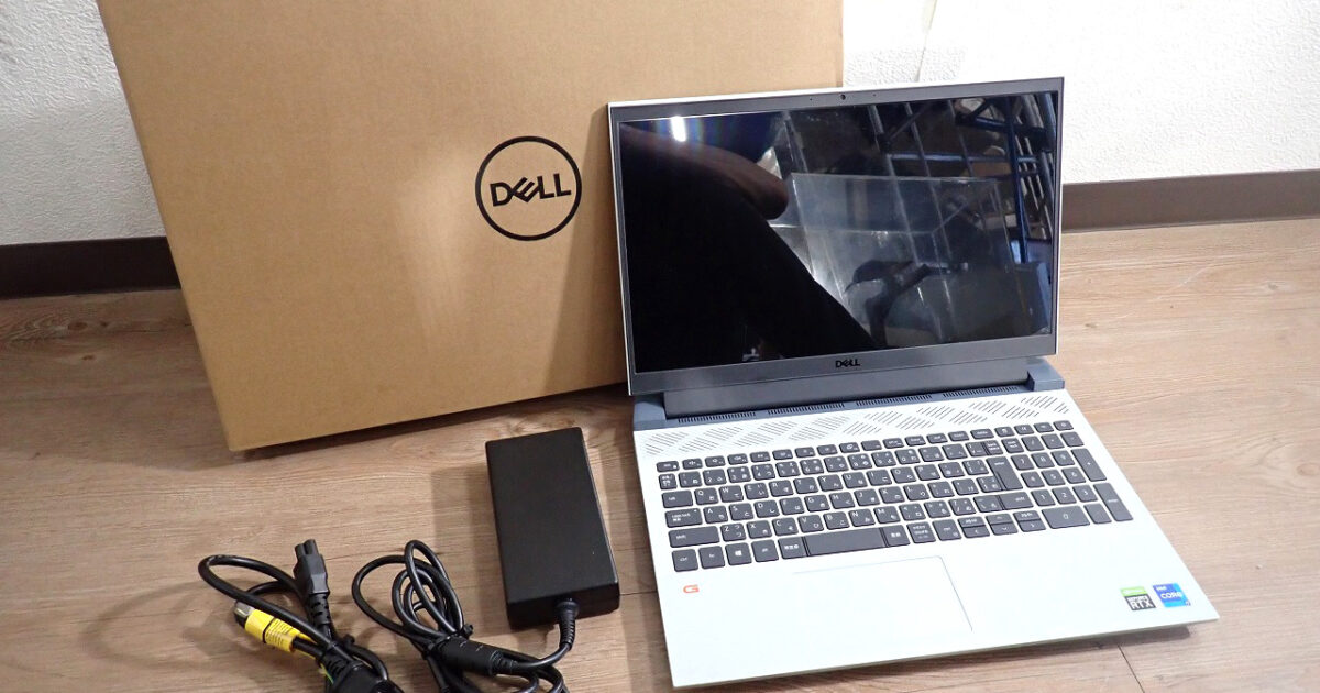 ゲーミングノートパソコン Dell NG575-BWLCW デル Core(TM)i7-11800H 2.30GHz 16GB 512GB 15.6型 ファントムグレー テンキー PC