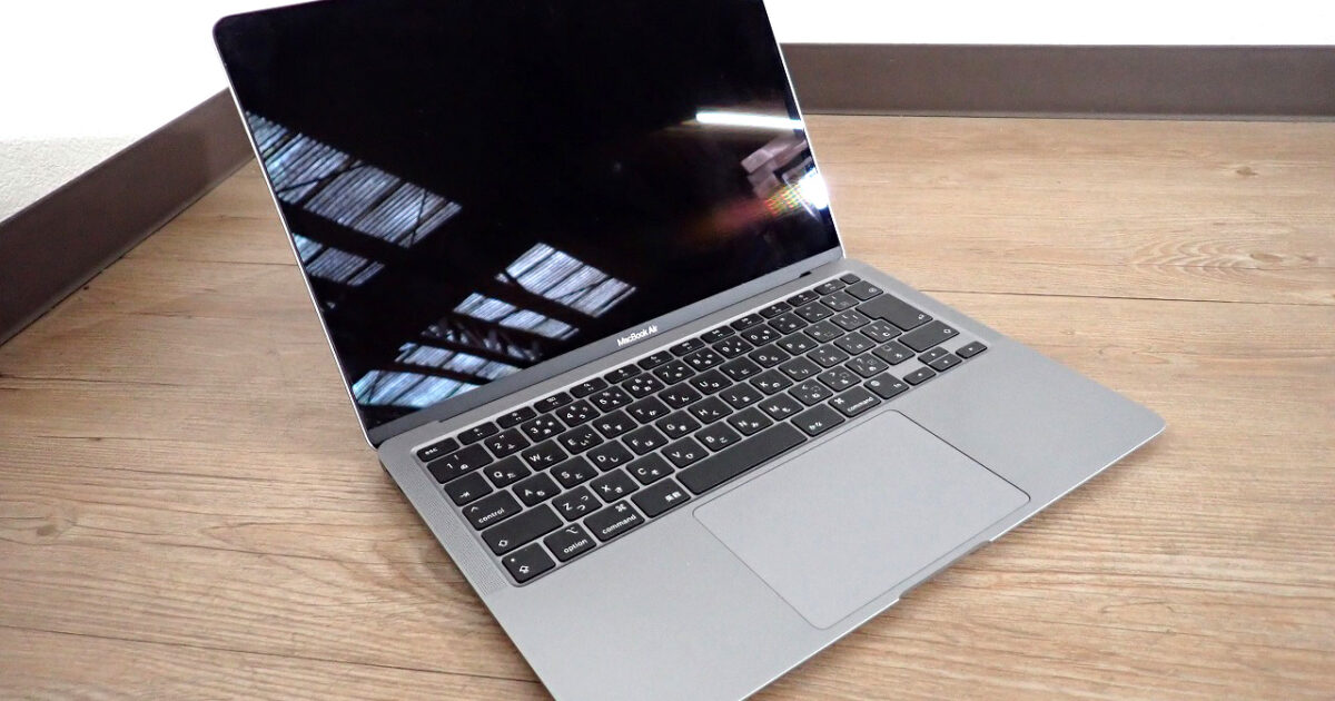 MacBook Air Apple MGN63J/A アップル スペースグレイ Retinaディスプレイ M1チップ 8コア メモリ 8GB SSD 256GB 13.3インチ PC