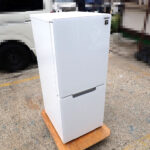 冷凍冷蔵庫 SHARP SJ-GD15J-W シャープ PLAINLY プラズマクラスター 2ドア 152L 両開き ガラスドア クリアホワイト