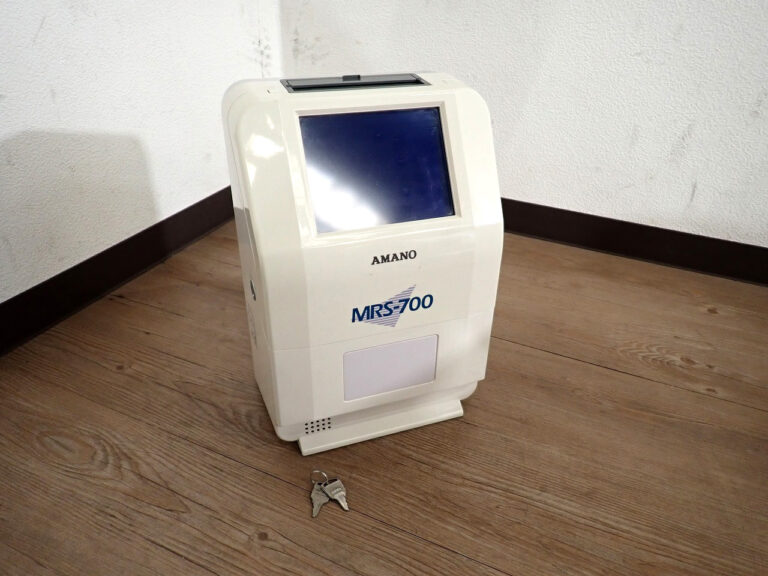 タイムレコーダー AMANO MRS-700 アマノ 時間集計 150人 9シフト 9グループ 8種別 万年カレンダー メモリー保持 タイムカード