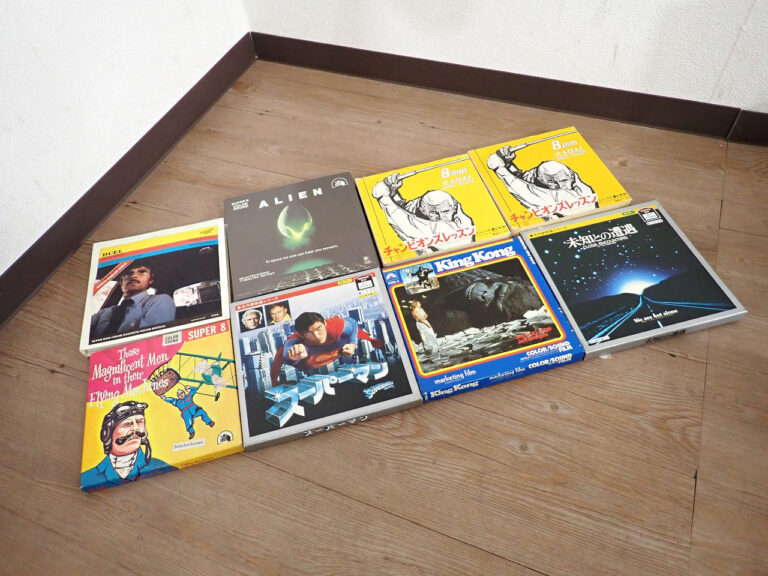 8ミリ 映画フィルム 8本セット スーパーマン チャンピオンズレッスン 未知との遭遇 King Kong ALIEN DUEL 8mm レトロ アンティーク
