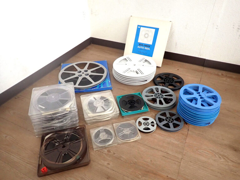 映写機用 空リール ELMO エルモ CHINON チノン まとめ売り 34枚セット 8mm フィルム Φ17.5 Φ90 Φ125 Φ150 Φ265 Φ300 レトロ