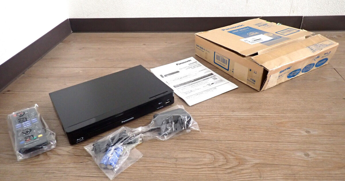 ブルーレイディスクプレーヤー Panasonic DMP-BD90 パナソニック 高画質 高速起動 コンパクト 軽量 ハイレゾ再生 Blu-ray DVD