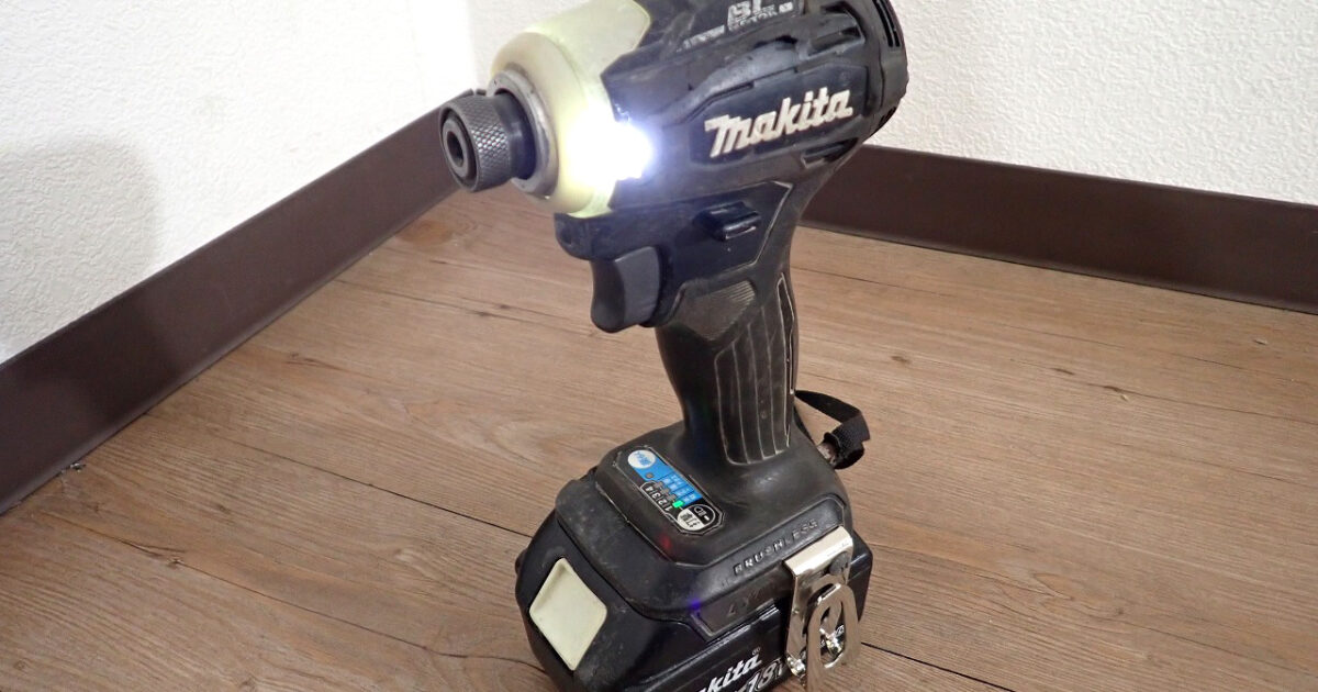 インパクトドライバー makita TD173DZB BL1860B マキタ 純正バッテリー付き 6.0Ah 18V 打撃モード 4段階 充電式 LED 電動工具 DIY