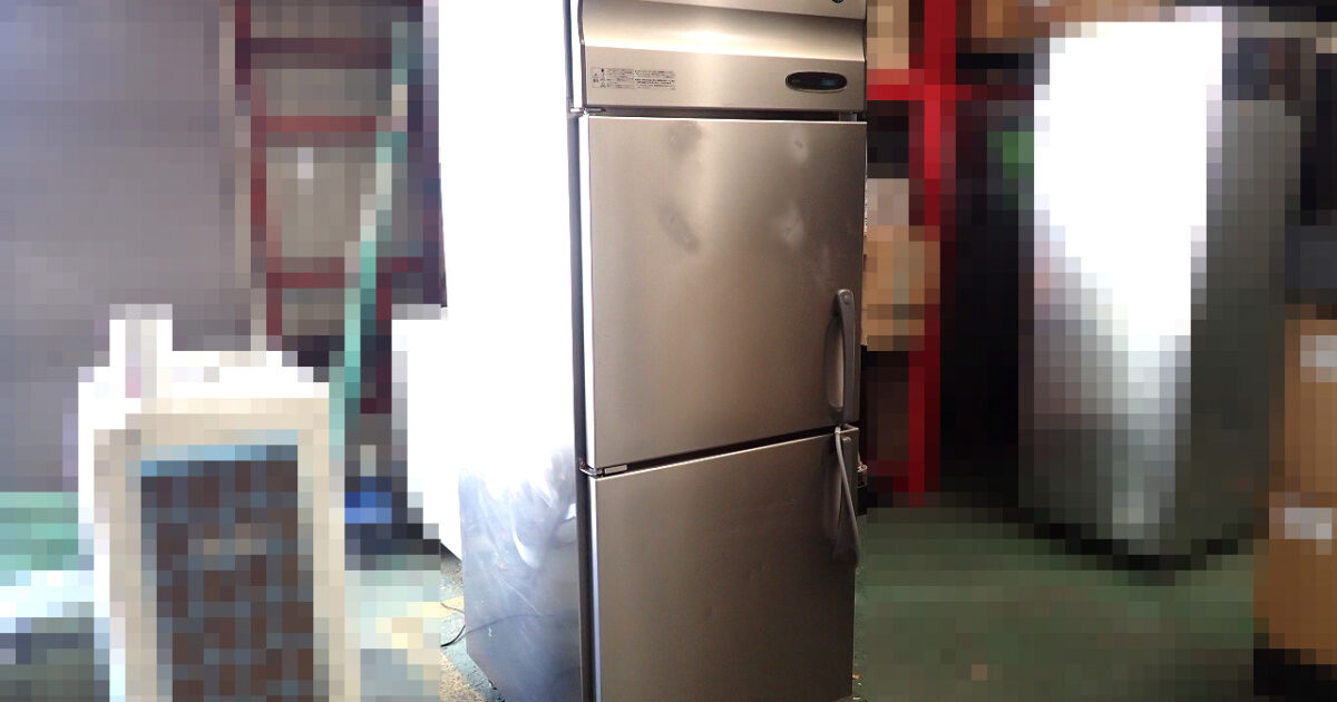 業務用冷凍庫 HOSHIZAKI HF-75XW3 ホシザキ電機 3相 200V 容量 628L 2ドア 縦型 タテ型 フリーザー 厨房機器 店舗