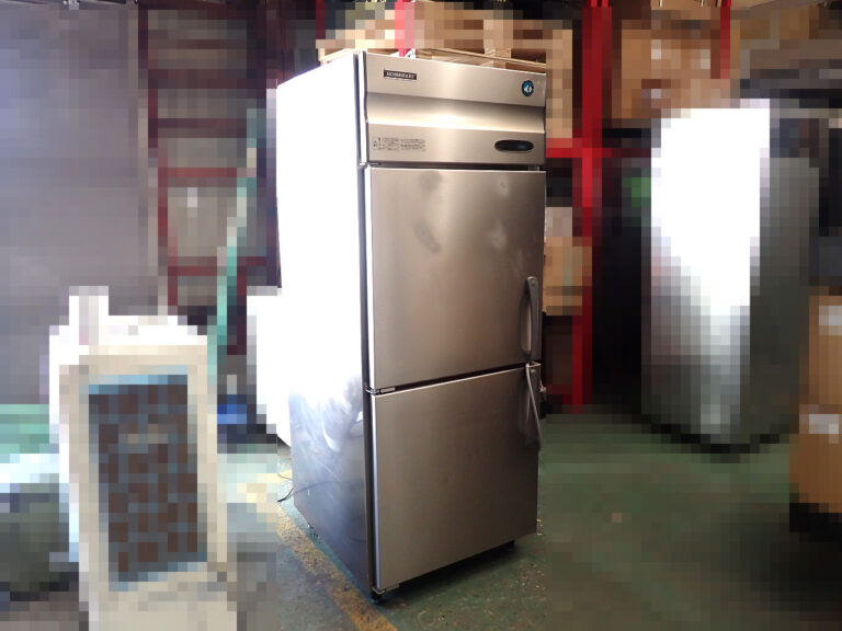 業務用冷凍庫 HOSHIZAKI HF-75XW3 ホシザキ電機 3相 200V 容量 628L 2ドア 縦型 タテ型 フリーザー 厨房機器 店舗