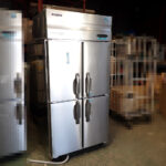 業務用冷凍冷蔵庫 HOSHIZAKI HRF-90XFTW3 ホシザキ電機 3相 200V 冷蔵 281L 冷凍 281L 縦型 タテ型 厨房機器 店舗