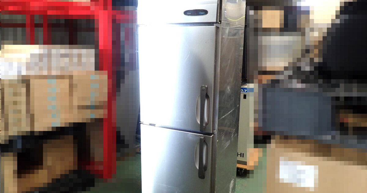 業務用冷凍庫 HOSHIZAKI HF-63XT3 ホシザキ電機 3相 200V 容量 394L 2ドア 縦型 タテ型 フリーザー 厨房機器 店舗用品
