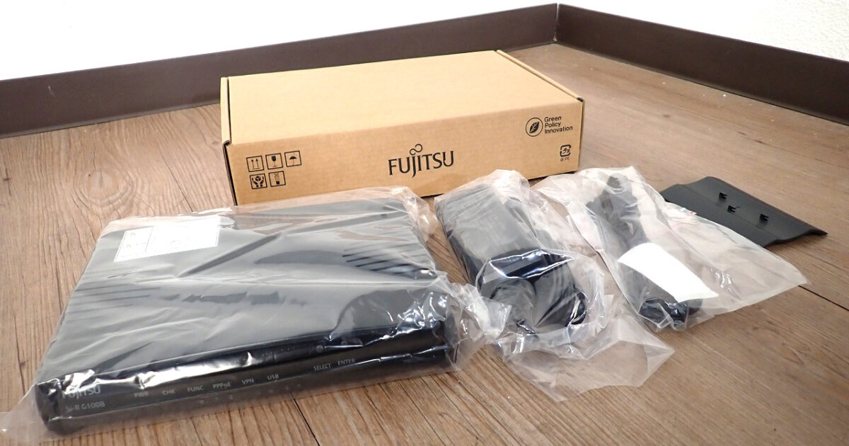 IPアクセスルーター FUJITSU Si-R G100B 富士通 SIG100BV4 プレインストールモデル 440Mbps 高速無線WANサービス ネットワーク機器