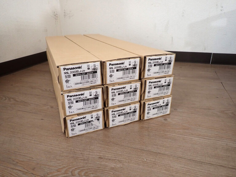 照明器具 Panasonic NNL2000ELJ LE9 パナソニック 9台セット LED ライトバー FL20形 800lm 電球色 3000K Ra83 100-242V 非調光