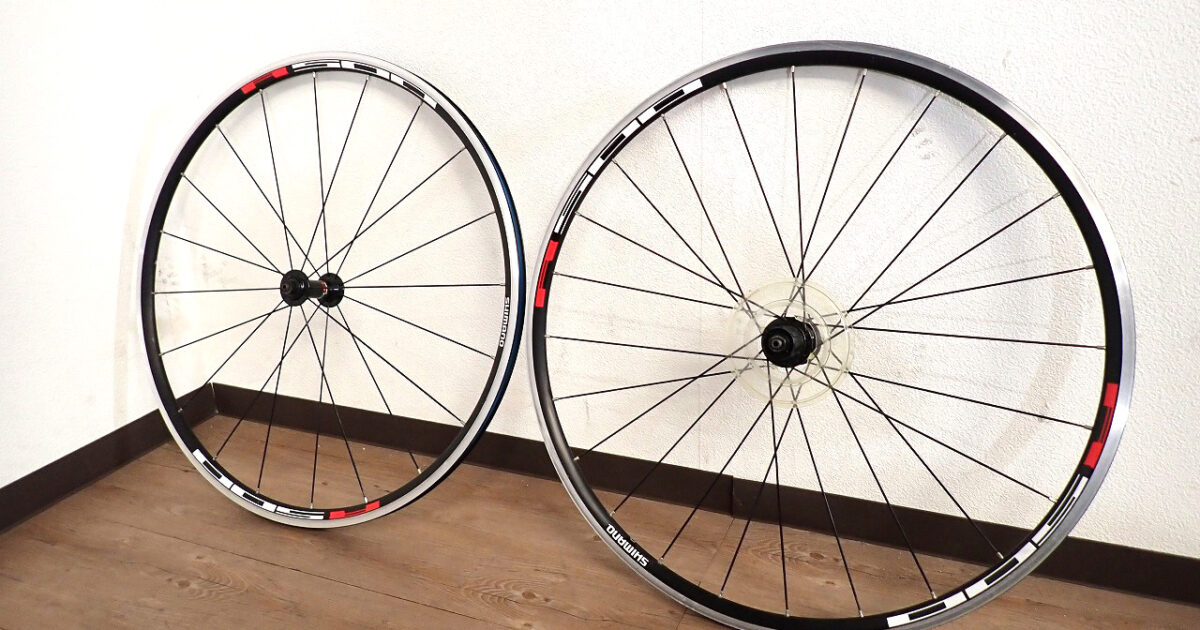 ロードバイク用 ホイール SHIMANO 18-622 シマノ 24インチ 前後セット リア フロント ブラック 自転車 パーツ エアロスポーク