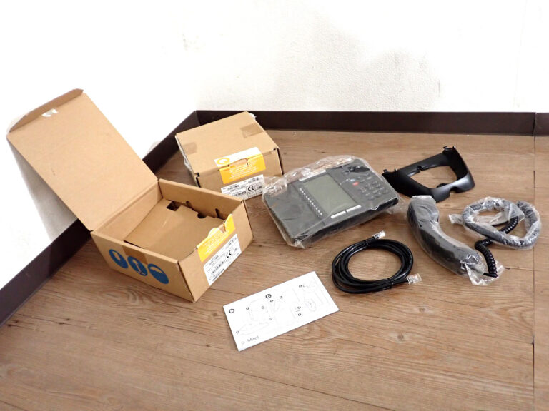 IP電話機 Mitel 50006634 ミテル 2台セット 5320e IP Phone バックライト付き ディスプレイ ハンズフリー 業務用 オフィス ブラック