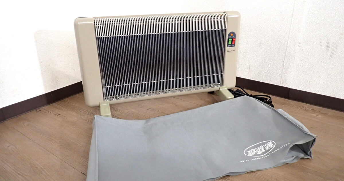 遠赤外線輻射式パネルヒーター RCS 夢暖房 880型H アールシーエス 6～8畳 100V スリム キャスター・カバー付 ベージュ 電気ストーブ