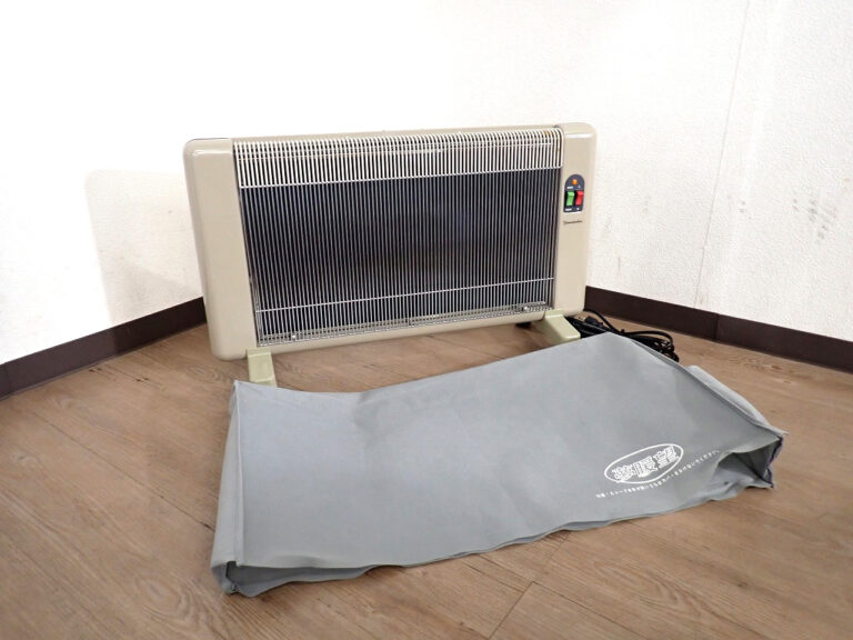 遠赤外線輻射式パネルヒーター RCS 夢暖房 880型H アールシーエス 6～8畳 100V スリム キャスター・カバー付 ベージュ 電気ストーブ
