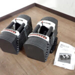 可変式ブロックダンベル FIELDOOR 40.5kg ペア フィールドア 2セット 27段階調節 アジャスタブルダンベル 筋トレ コンパクト