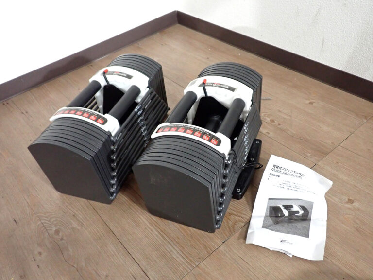 可変式ブロックダンベル FIELDOOR 40.5kg ペア フィールドア 2セット 27段階調節 アジャスタブルダンベル 筋トレ コンパクト