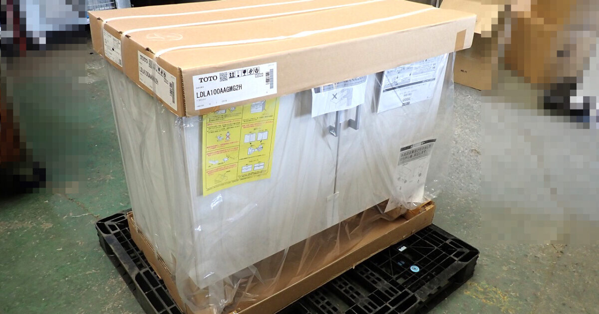 洗面化粧台 TOTO LDLA100AAGMG2H トートー エスクアLS ペアホワイトウッド キッチン 収納 引き出し 住宅設備 リフォーム
