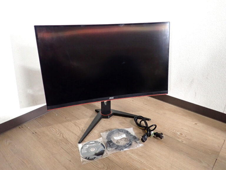 湾曲ゲーミングモニター AOC AOC C27G1/11 エーオーシー 27インチ フルHD 液晶ディスプレイ 曲面画面 144Hz FPS RTS ブラック レッド