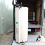 電気温水器 CHOFU DO-3710 長府製作所 ヒーター式 200V 一般地仕様 給湯専用 丸型 370L 屋内 屋外 電気給湯器 ボイラー 住宅設備