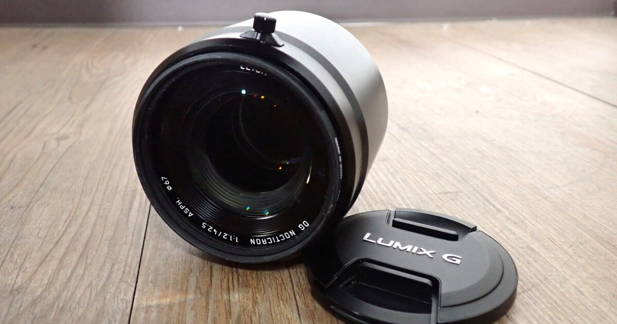 デジタル一眼カメラ用 AF単焦点レンズ Panasonic H-NS043 パナソニック LEICA DG NOCTICRON 42.5mm F1.2 ASPH. POWER O.I.S ライカ