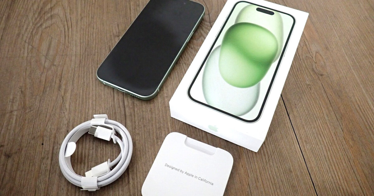 iPhone15 Apple MTMM3J/A アップル 128GB SIMフリー グリーン アイフォン スマートフォン スマホ 携帯 本体 純正 箱・充電コード付属