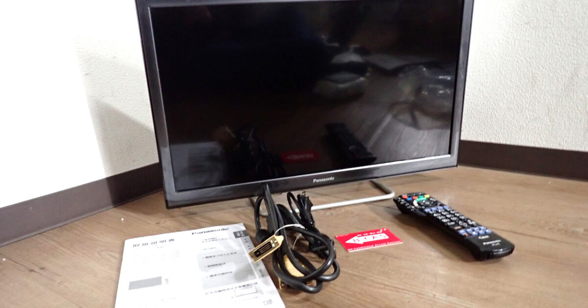 ハイビジョン液晶テレビ Panasonic TH-24ES500-S パナソニック VIERA ビエラ 24インチ インターネット対応 録画機能 ダークシルバー