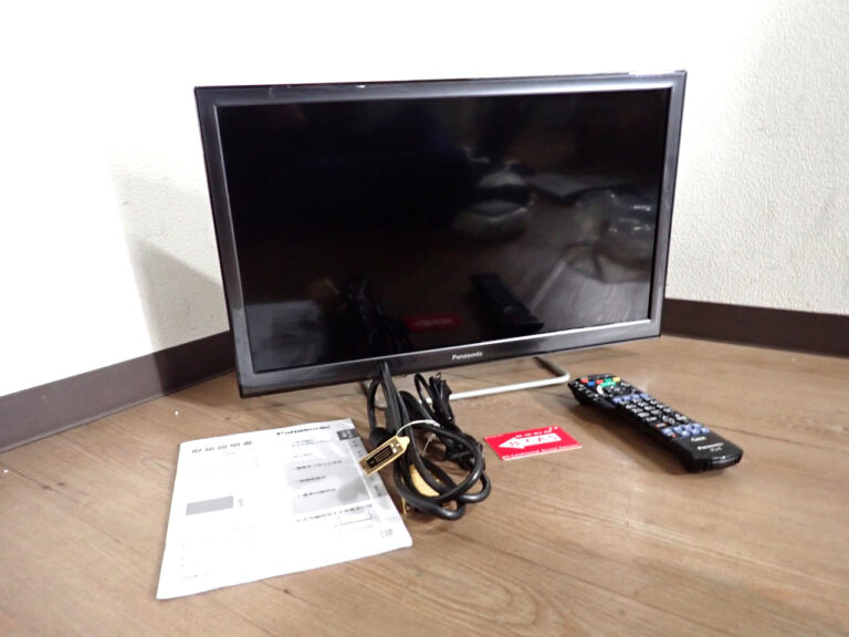 ハイビジョン液晶テレビ Panasonic TH-24ES500-S パナソニック VIERA ビエラ 24インチ インターネット対応 録画機能 ダークシルバー